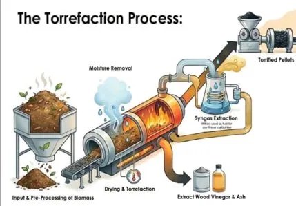 The Torrefaction Process — IMI Zero Waste Solutions